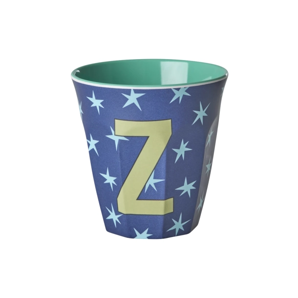 Mellem Alfabetkop - M�rkebl� - Z - Stars