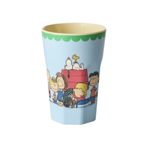 Rice latte kop, Lys Bl� - Snoopy Print