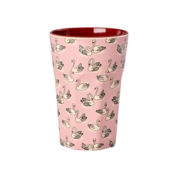 Rice latte kop, Swan print