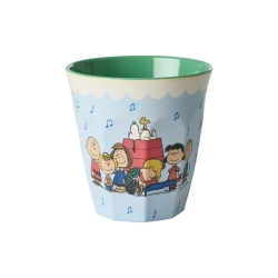 Rice Mellem Kop - Lys Bl� - Snoopy Print