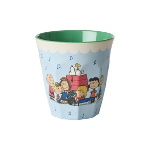 Rice Mellem Kop - Lys Bl� - Snoopy Print