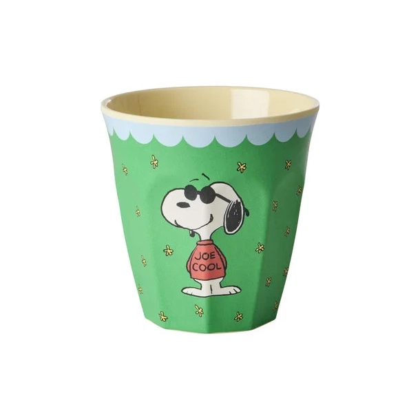 Kopi af Rice Mellem Kop - Gr�n - Snoopy Print You Are So Cool
