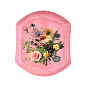 Metal Tallerken - Smuk Lyser�d