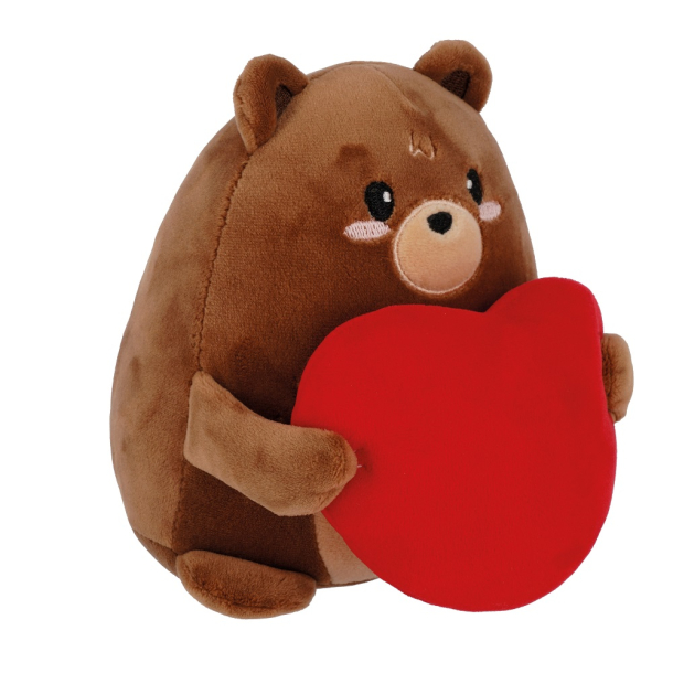 Legami Super soft! Mini - Teddy med hjerte