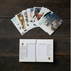 Koustrup kortmappe, NISSERNES JUL, 8 kort 