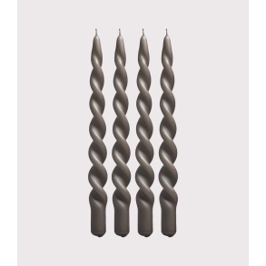 Paia Copenhagen Snoede lys, 4 stk., Stormy Gr�