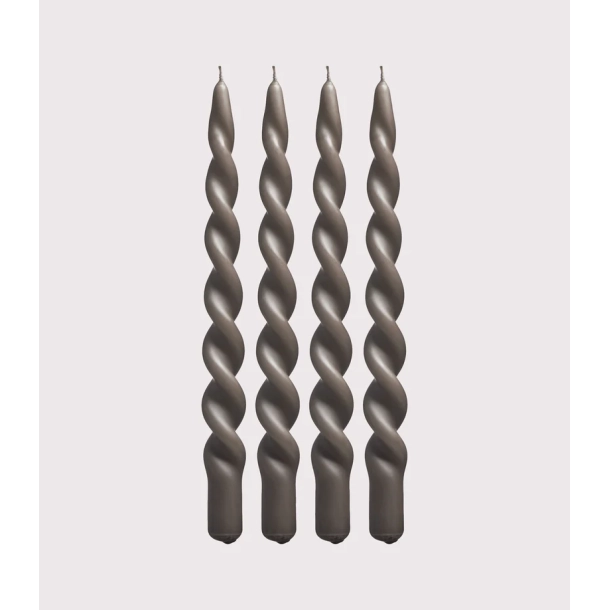 Paia Copenhagen Snoede lys, 4 stk., Stormy Gr�