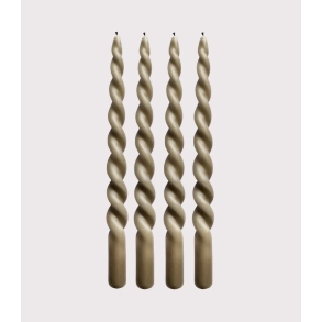 Paia Copenhagen Snoede lys, 4 stk., Sand