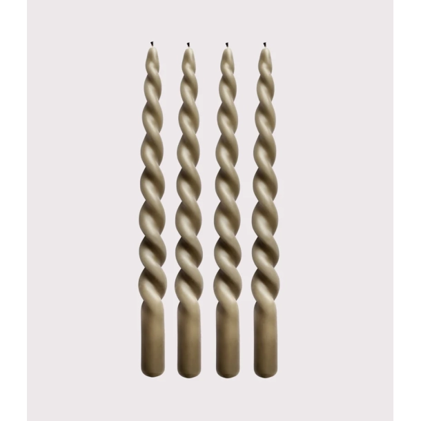 Paia Copenhagen Snoede lys, 4 stk., Sand