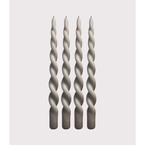 Paia Copenhagen Snoede lys, 4 stk., Rhino Gr�