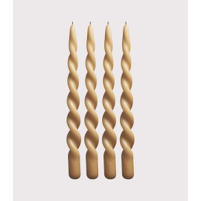 Paia Copenhagen Snoede lys, 4 stk., Golden