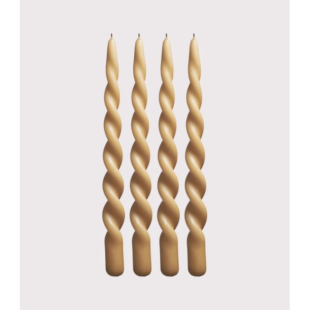 Paia Copenhagen Snoede lys, 4 stk., Golden