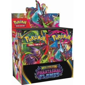 Pokmon TCG: Mega Evolution Phantasmal Flames - Booster, 10 kort