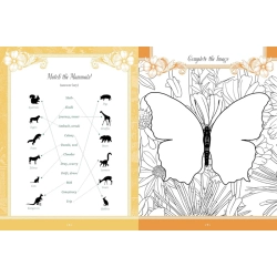Stickersbog: Flora, Fauna, Botanicals, and Bees Sticker, Color &amp; Activity Book 