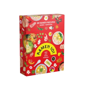 Ramen 1O1 (opskrift kort med 28 forskellige ramen retter)