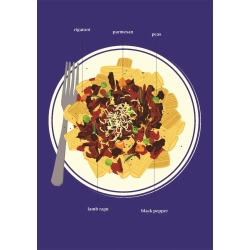 Pasta 1O1 (opskrift kort med 35 forskellige pastaretter)