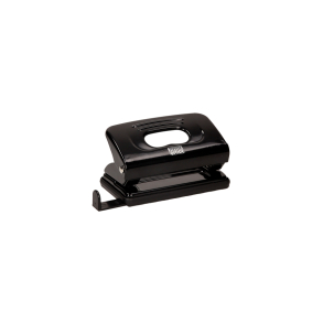 Hulmaskine, 2 huller til 10 ark, sort