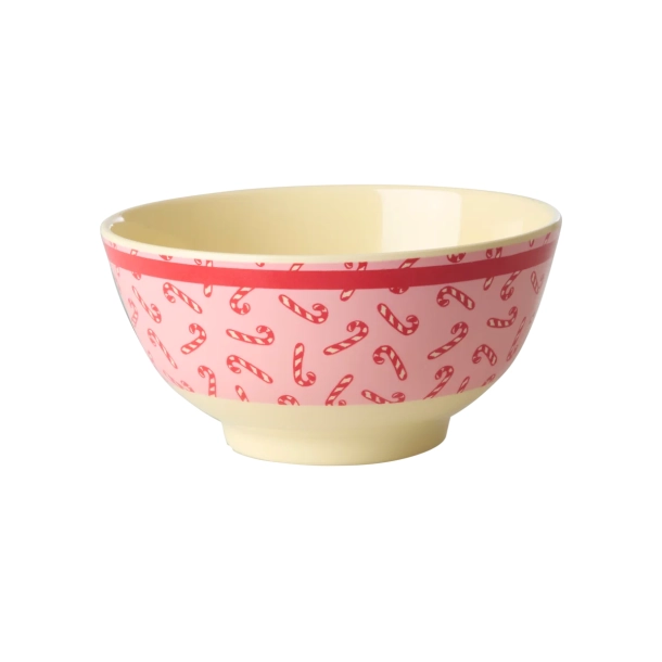 Rice Mellem Sk�l - Pink - Candy Cane