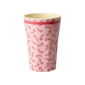 Rice latte kop - Pink - Candy Cane
