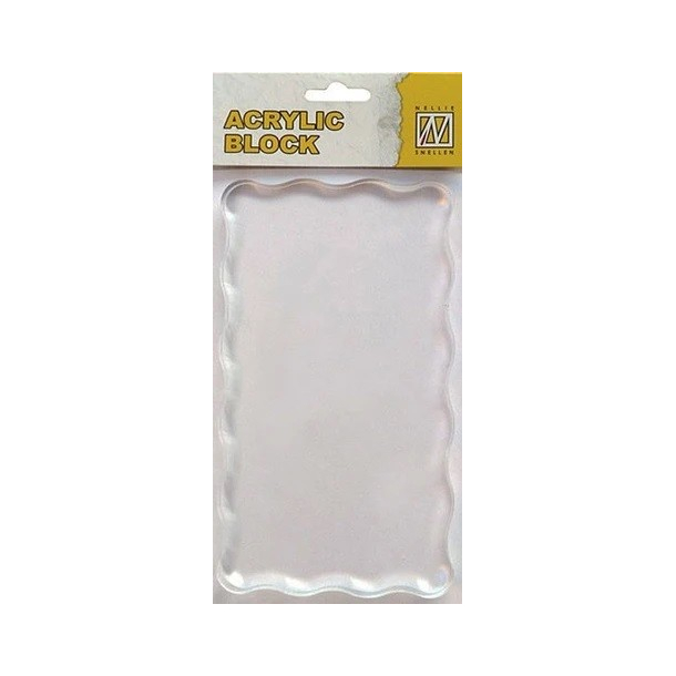 Acrylblok 160x90x8mm 
