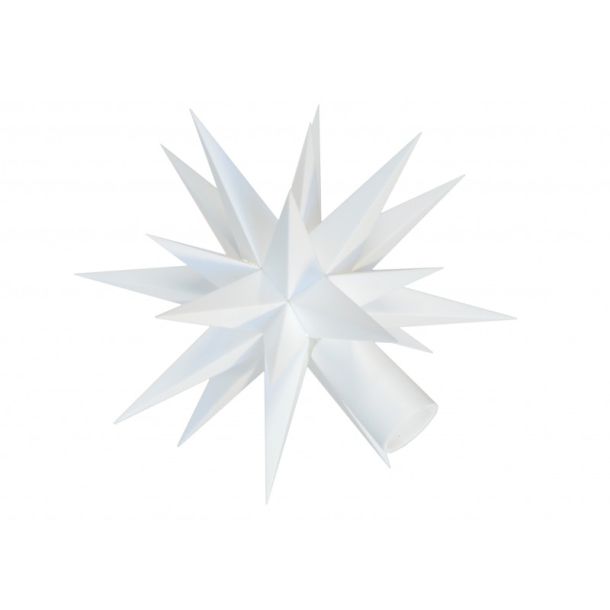 Adventsstjerne RESERVEDEL til juletrskden hvid, 13cm