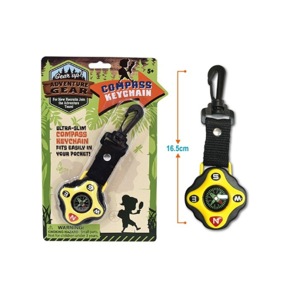 Adventure Trail kompas, gul