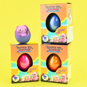 g med axolotl, assorteret. 