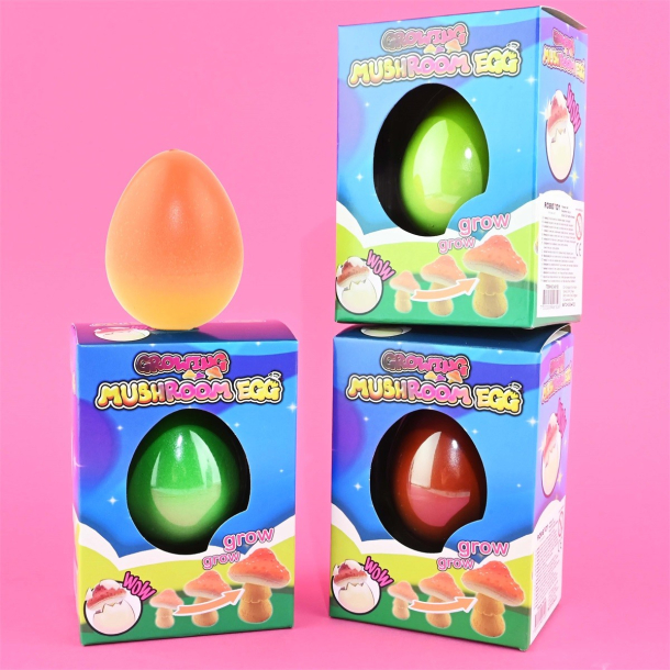 g med svamp, assorteret. 