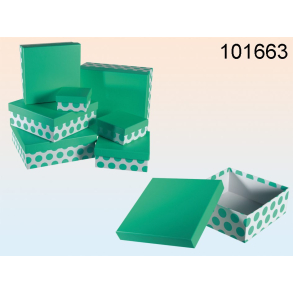 ske st med 8, dots tyrkis