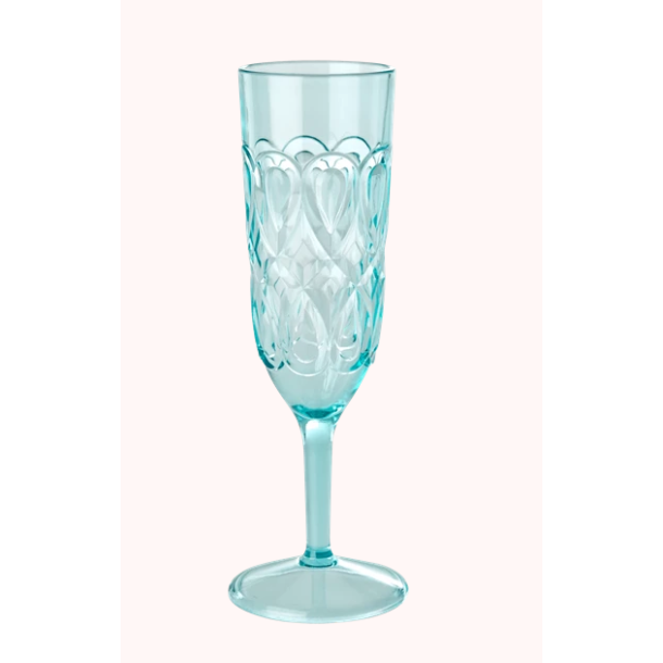 Akryl Champagneglas - Mint