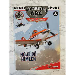 Aktivitetsbog - ABC Flyvemaskiner m. Klistermrker 