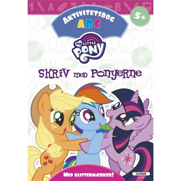 Aktivitetsbog, My little pony, ABC