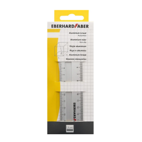 Aluminiumslineal, 15cm