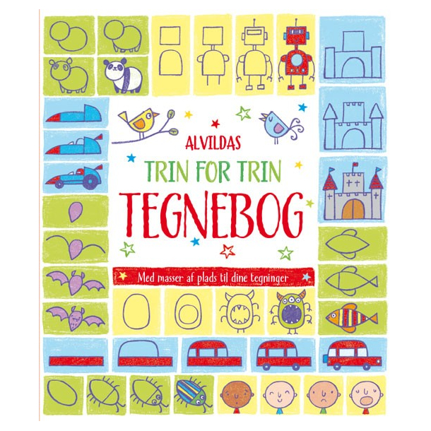 Alvildas trin for trin-tegnebog