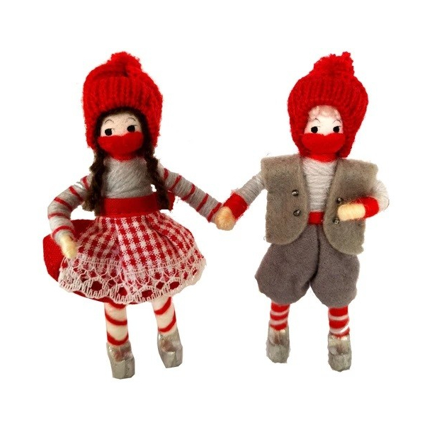 Anne Beate Design, Nisse Brnepar m. maske 2020