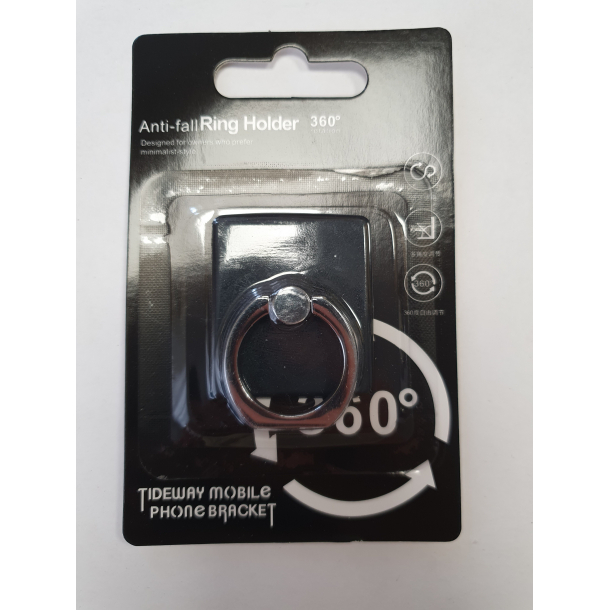 Anti fall ring holder, sort