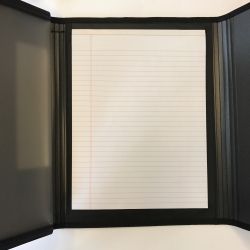 Arkivmappe A4 - sort