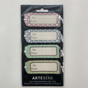 Artebene gavemrker, To & From