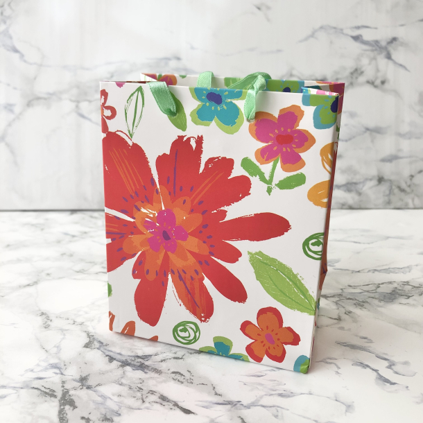 Artebene gavepose, mini, Blomst