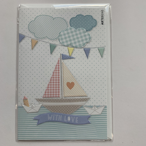 Artebene kort, Barnedb, WITH LOVE