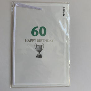 Artebene kort -Happy birthday, 60 