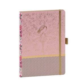 Artebene notesbog med prikker, Fairy, A5