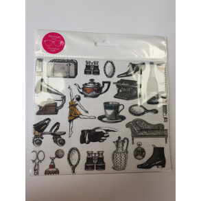 Artebene pudseklud, vintage