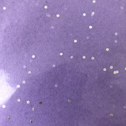 Artebene Silkepapir, lilla med glimmer, 3 ark