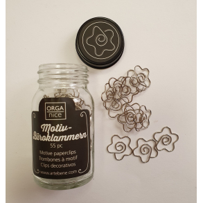 Artenbene organice clips, blomst