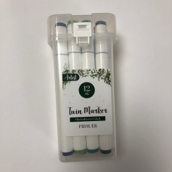 Artist Twin markers, 12 stk., Primr
