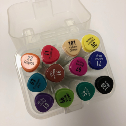 Artist Twin markers, 12 stk., Primr