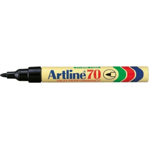 Artline 70, permanent marker, sort