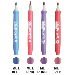 Artline Decorite brush metallic 4-st