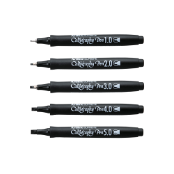Artline Supreme Caligraphy Pen, st med 5, sort